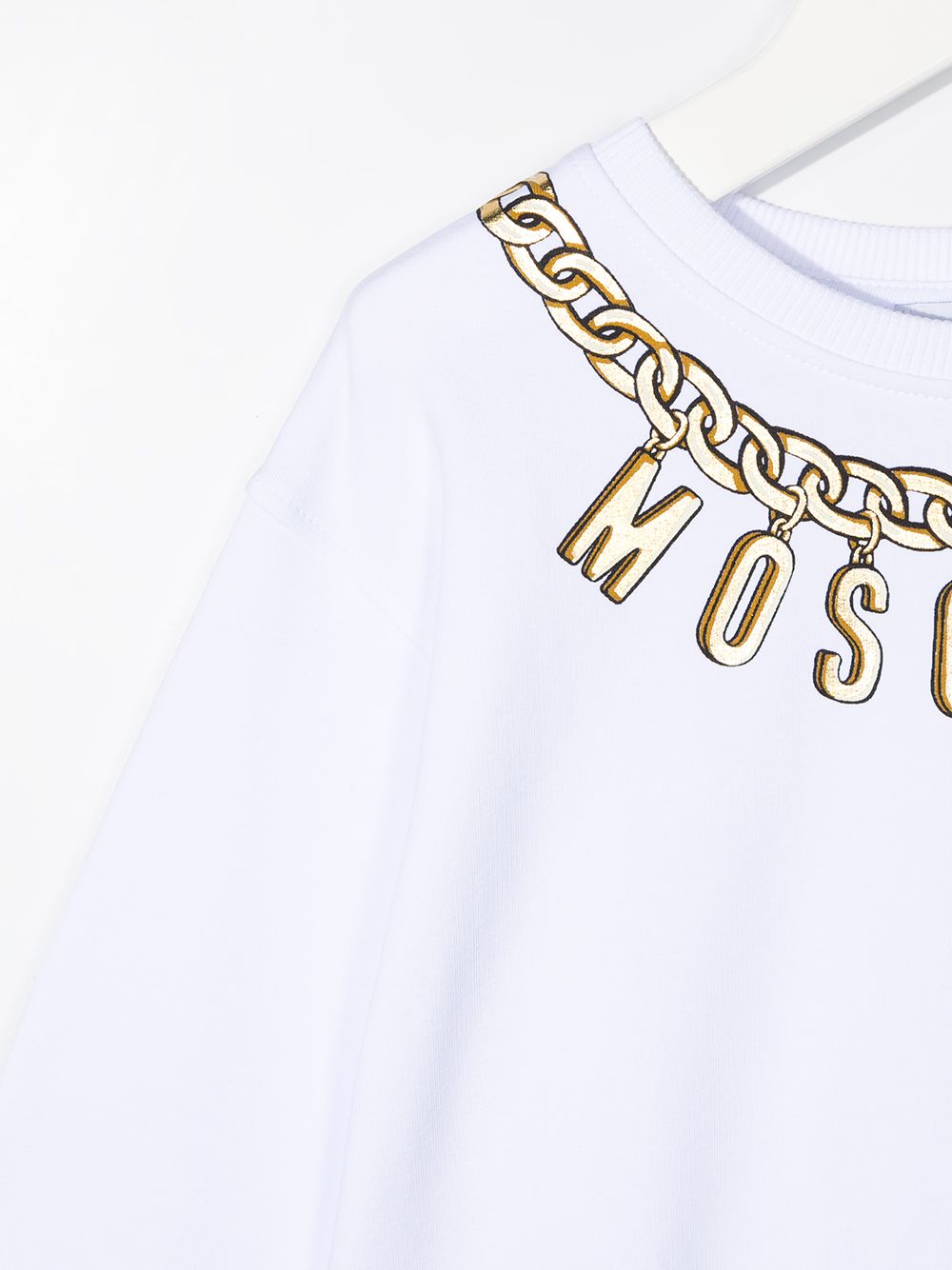 фото Moschino kids толстовка с логотипом