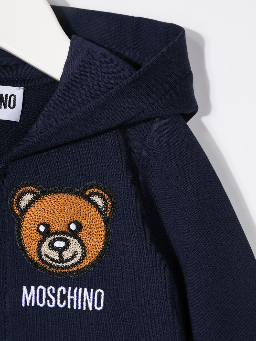 фото Moschino kids худи teddy bear на молнии