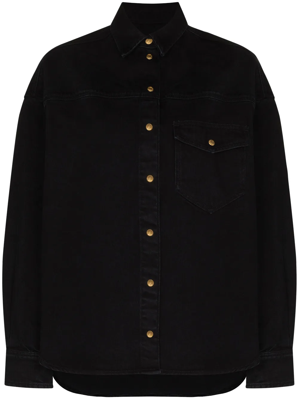 Bild 1 von Tom Wood TOM STELLA TOP SHRT LS PPR FRNT OVRSZD
