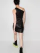 Rick Owens Athena one-shoulder dress