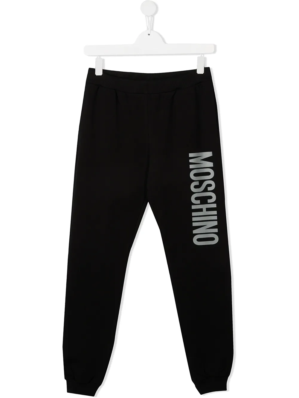 Click to view more detailed imagery on our partner's website Moschino Teen Logo-print Track Pants In Black