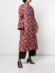HENRIK VIBSKOV floral-print single-breasted coat