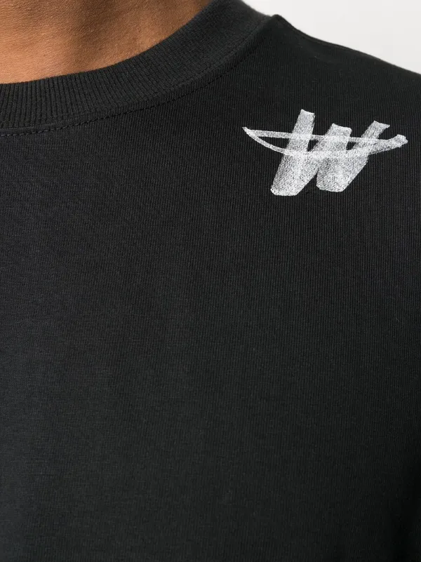 We11Done ♥ Vintage Logo T-Shirt/追跡付 We11done - Patched Mirror Logo T-shirt | HBX - Globally