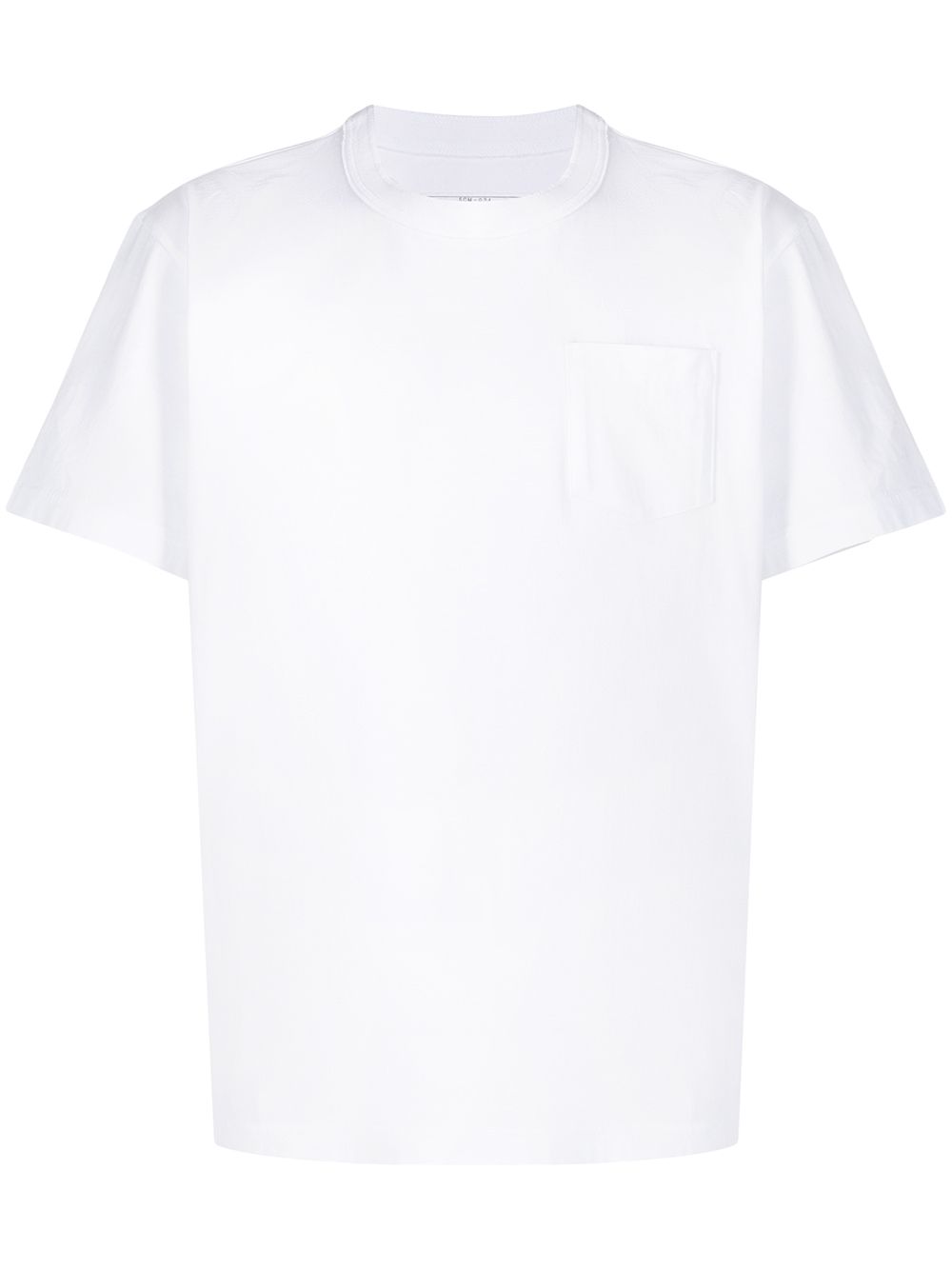 

sacai chest pocket cotton T-shirt - White