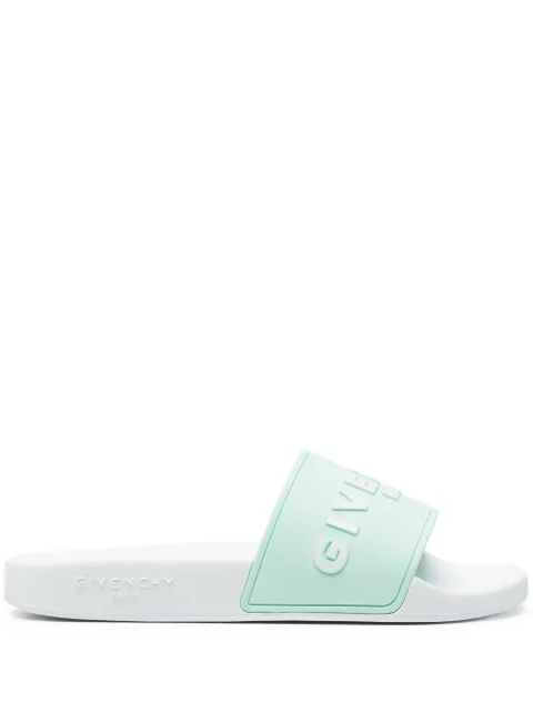 Givenchy logo-embossed slides