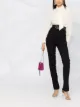 Imagem 2 de Saint Laurent Blusa com laço na gola e pregas