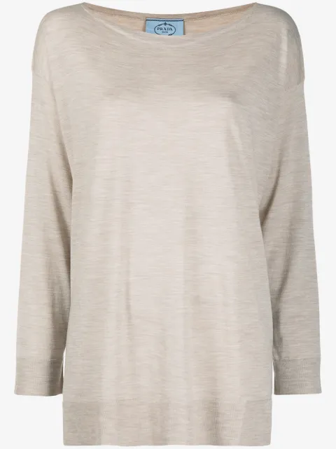 Prada t-shirt à coupe ample