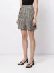 Khaite Magdeline gingham shorts