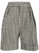 Image 1 of Khaite Magdeline gingham shorts