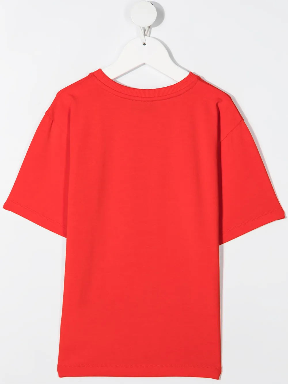 фото Moschino kids футболка с короткими рукавами и принтом teddy bear