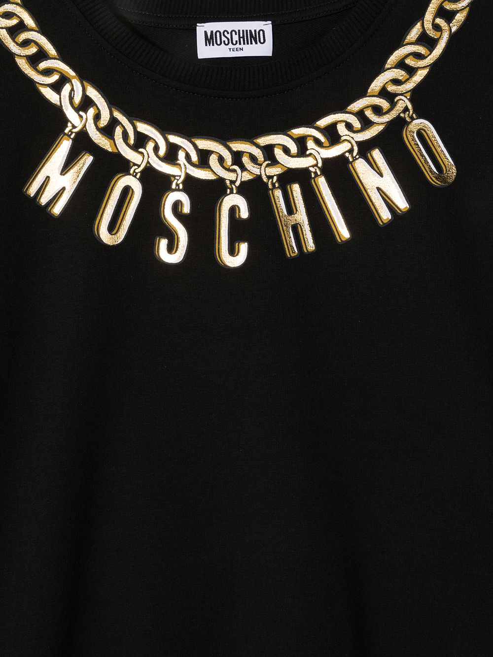 фото Moschino kids толстовка с логотипом