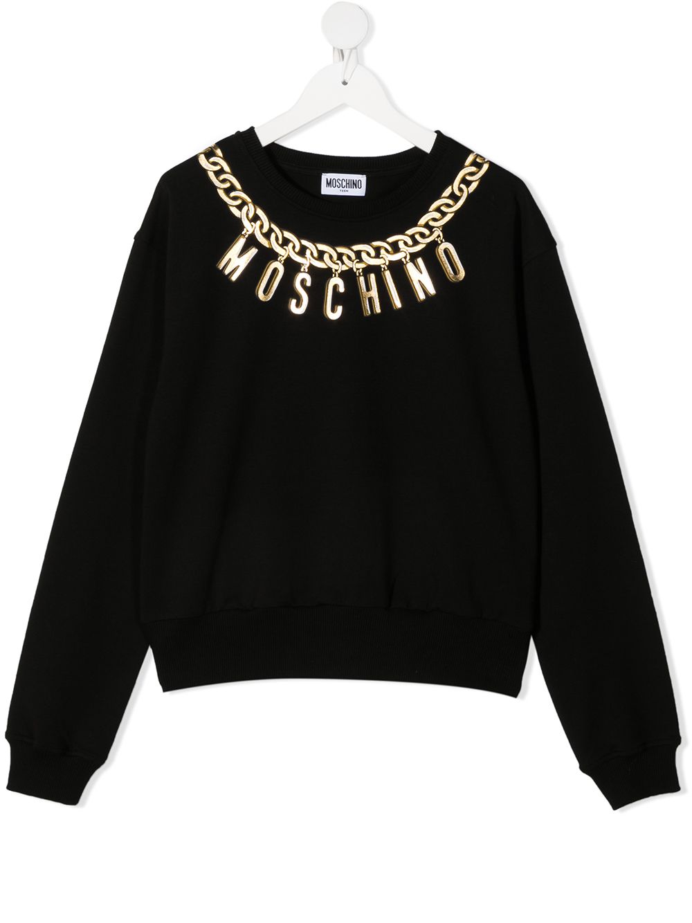 фото Moschino kids толстовка с логотипом