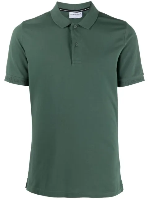 Calvin Klein Jeans green classic polo 