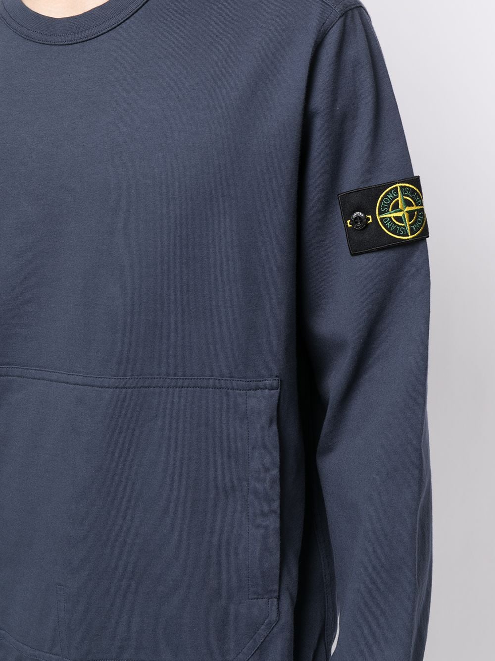 фото Stone island толстовка с длинными рукавами и нашивкой-логотипом