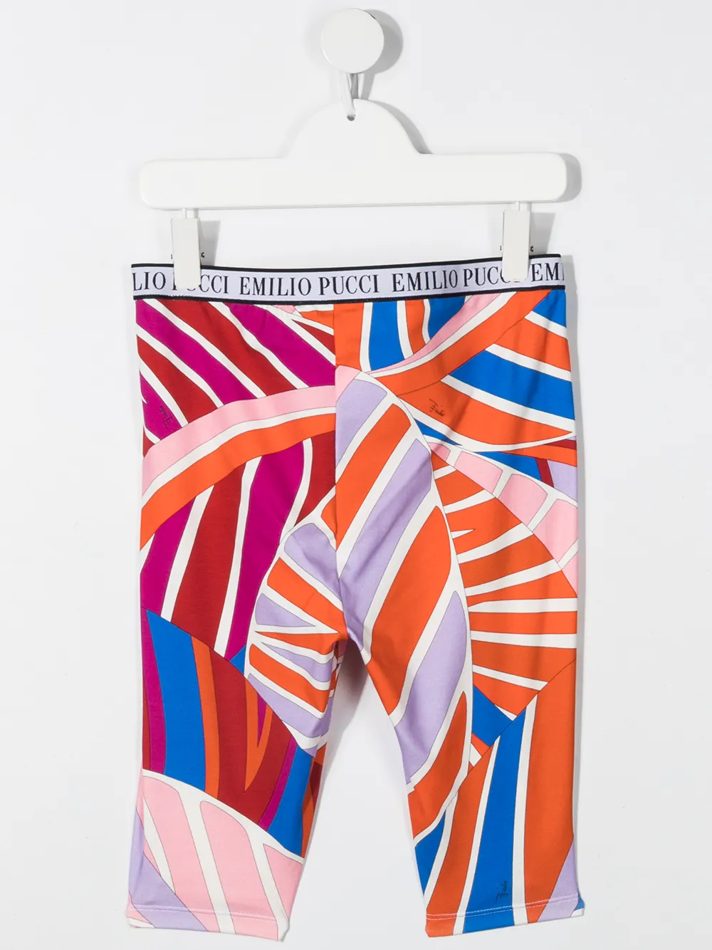фото Emilio pucci junior шорты в стиле колор-блок