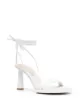Image 2 of Jacquemus Les Carrés Ronds 75mm asymmetrical sandals