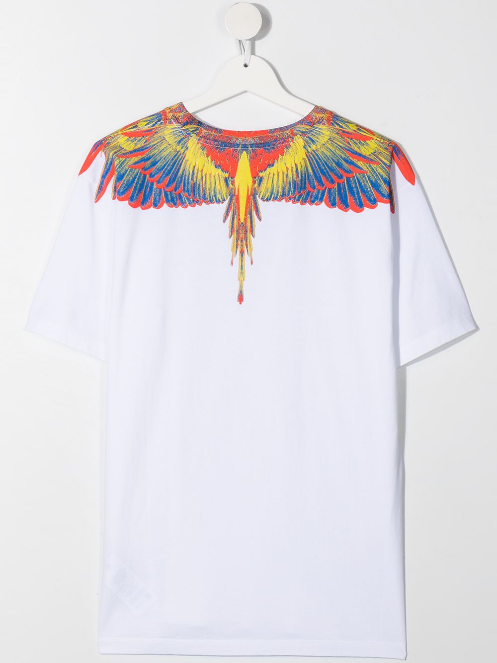 фото Marcelo burlon county of milan kids футболка с принтом wings