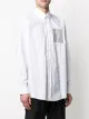Raf Simons Joy Division embroidered shirt