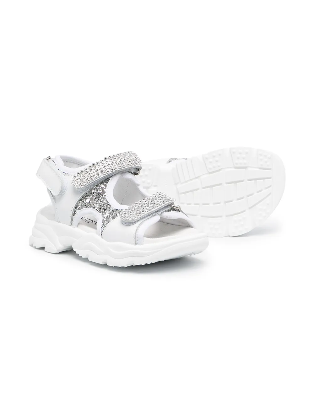 фото Monnalisa сандалии с блестками