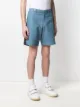Anglozine side stripe-detail shorts