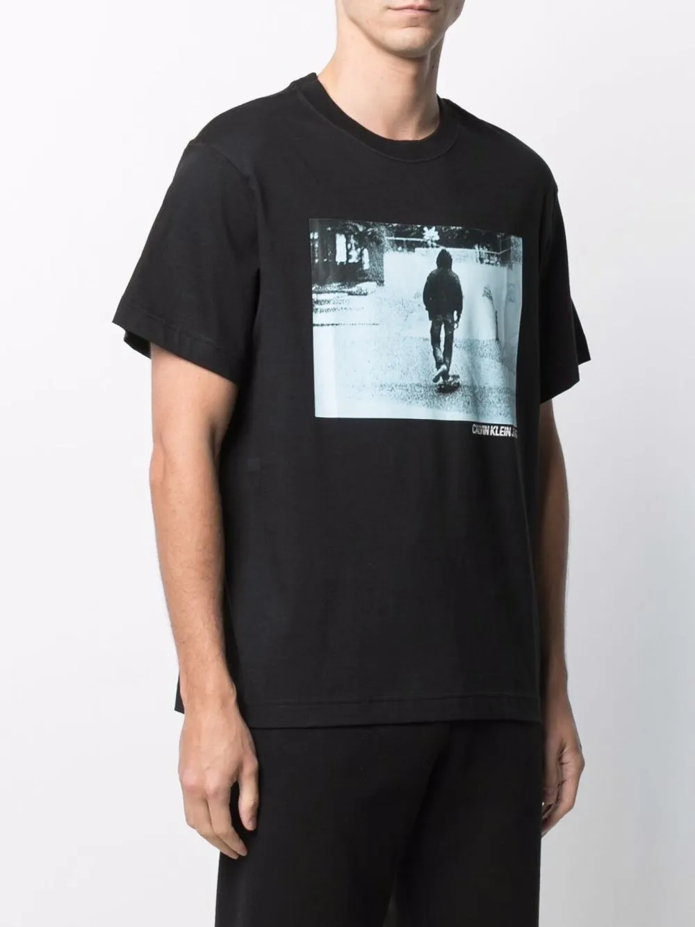 фото Calvin klein jeans футболка с фотопринтом