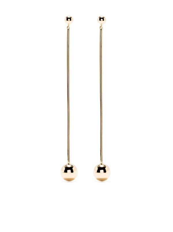 Maria Black Orbit Shoulder Duster Earrings - Farfetch