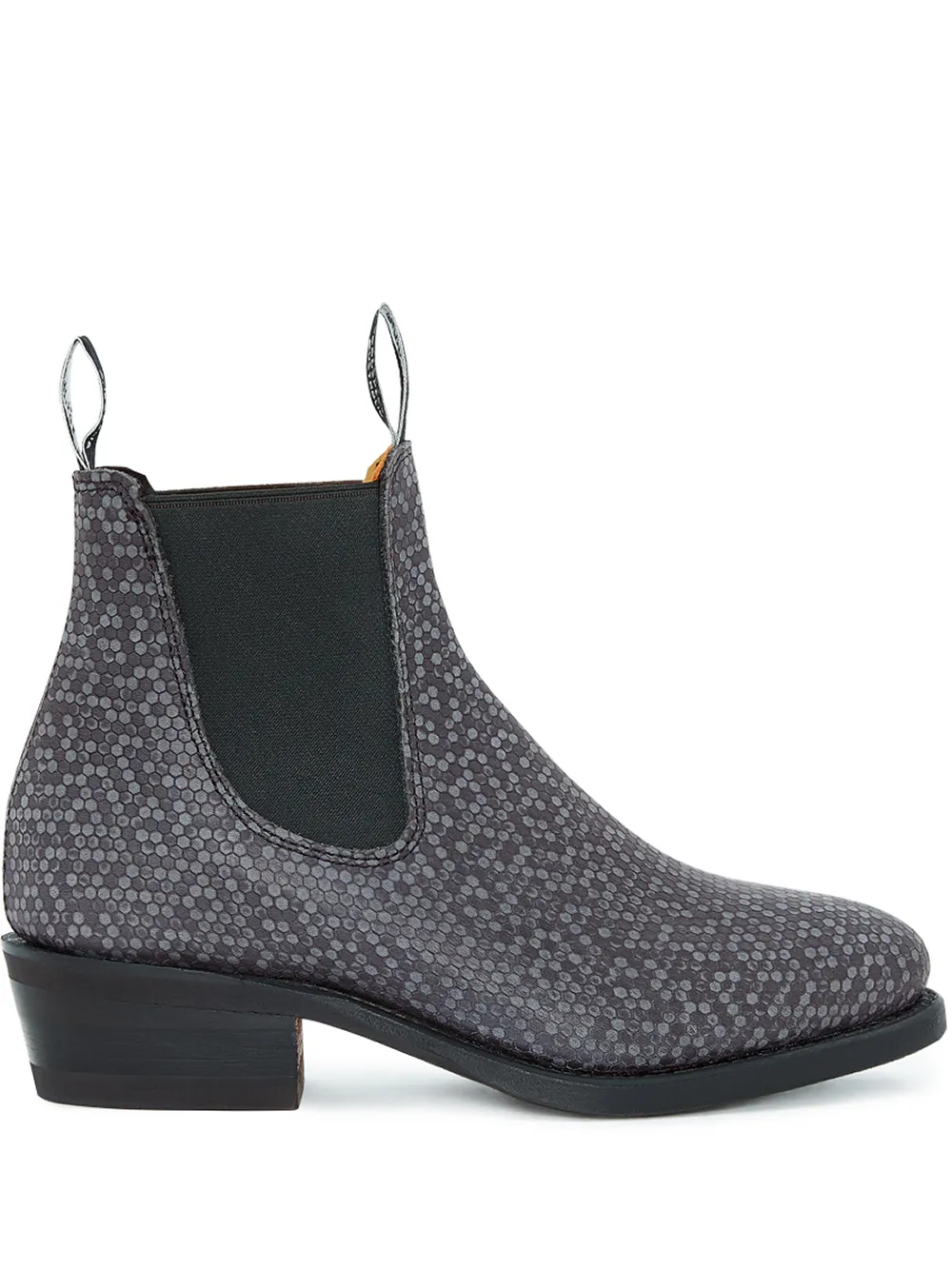 

R.M.Williams botas chelsea estampadas - Gris