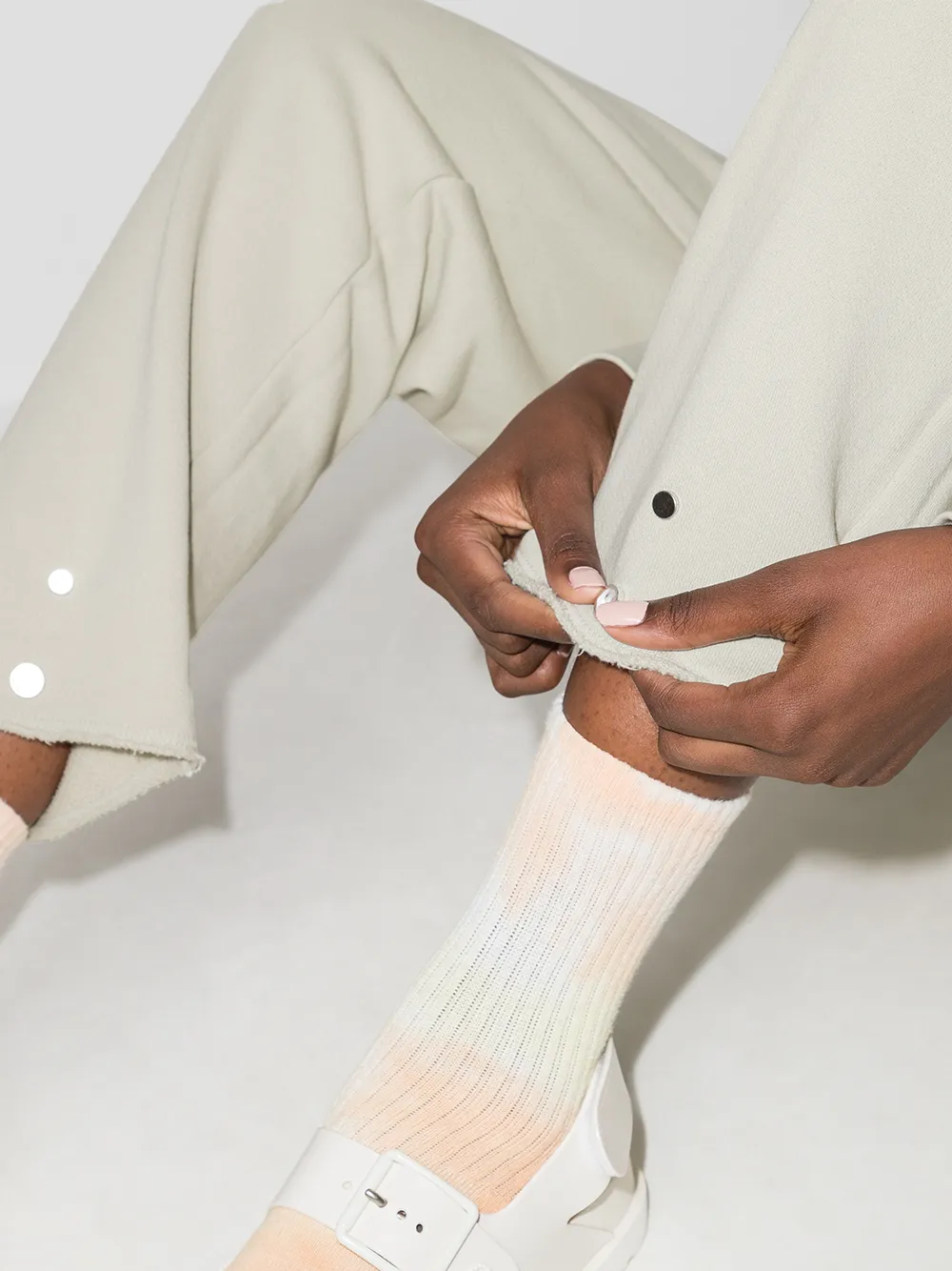 Cropped Tapered Trackpants
