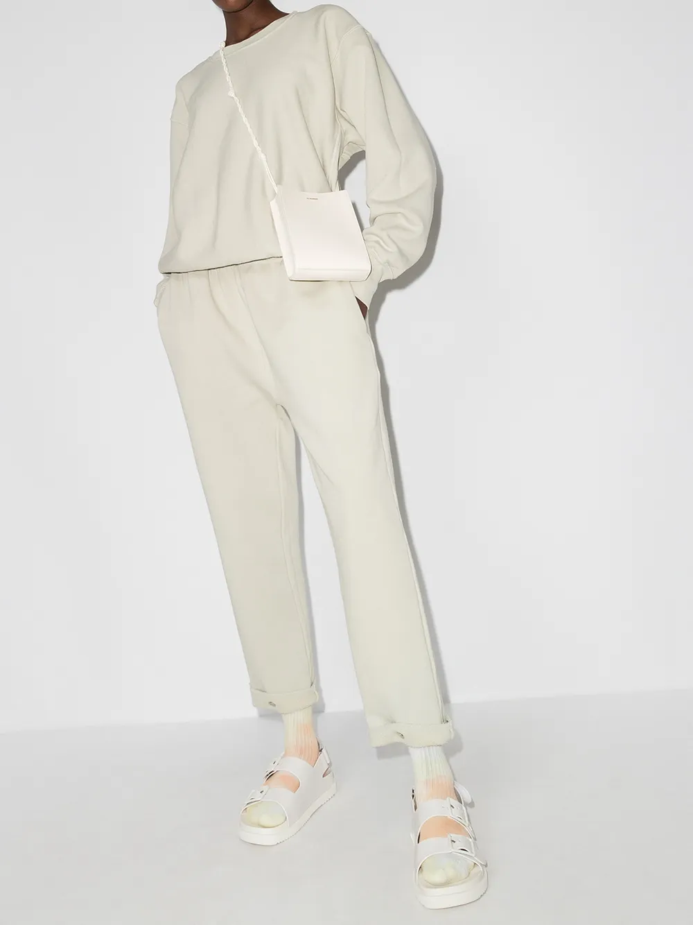 Cropped Tapered Trackpants