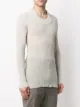 Rick Owens fine knit semi-sheer jumper