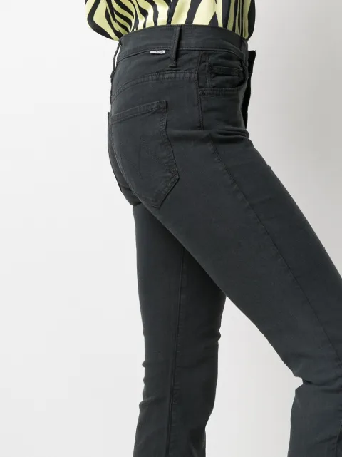 MOTHER The Insider Crop Step Fray jeans 