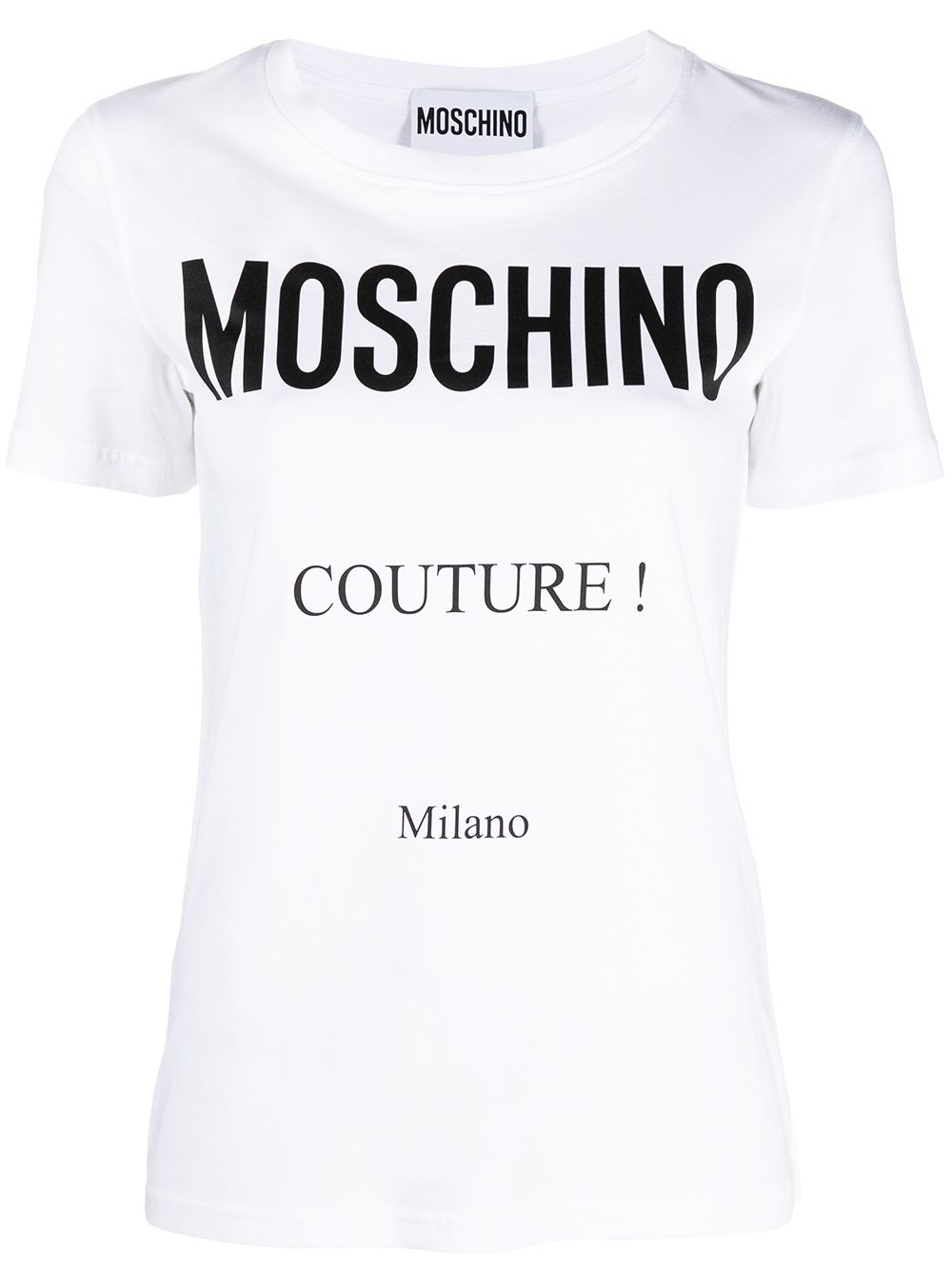 фото Moschino футболка с логотипом