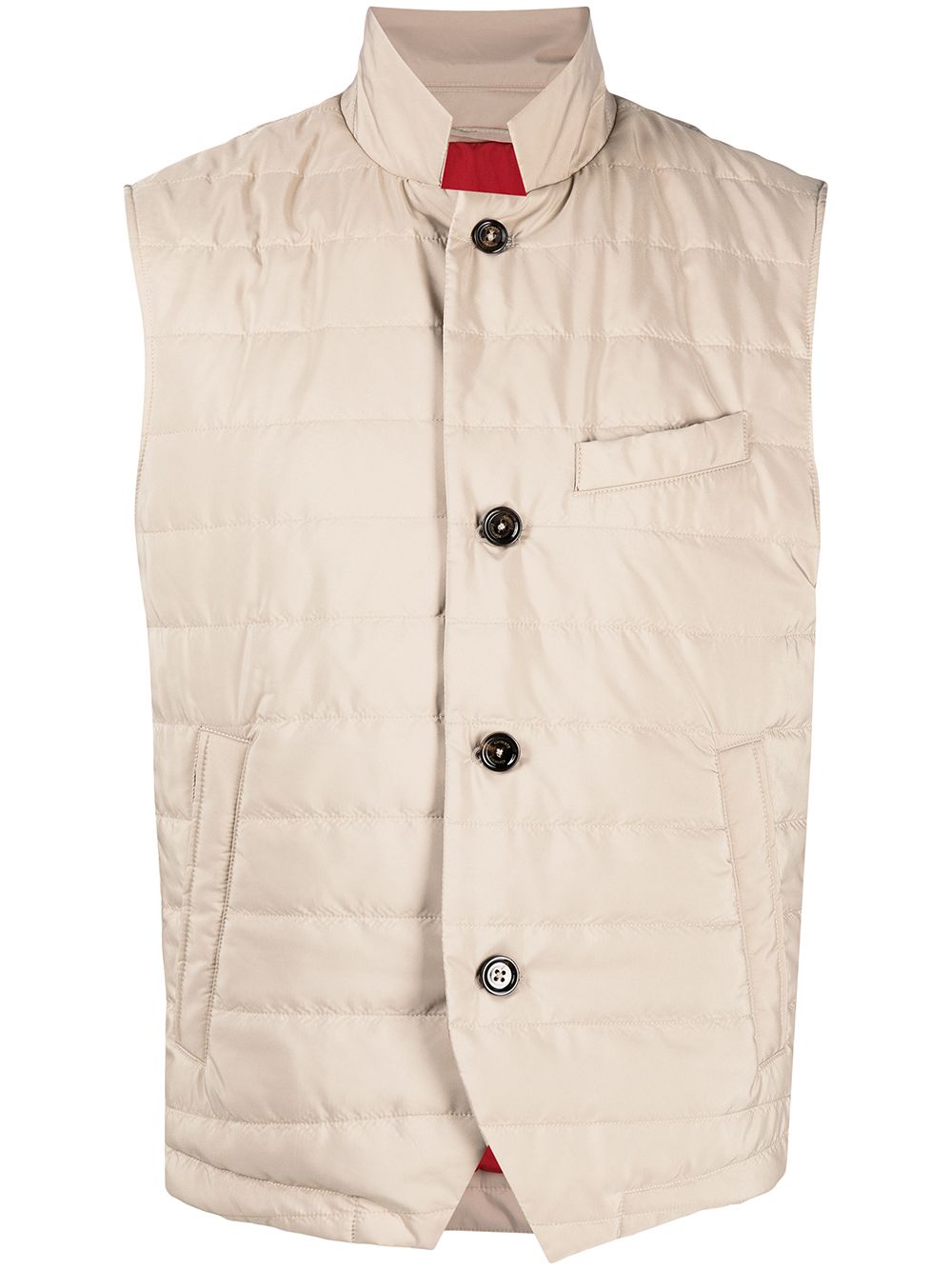 фото Eleventy padded button gilet