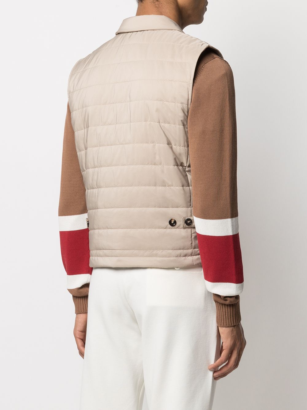 фото Eleventy padded button gilet