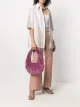 Image 2 of Nanushka Anja ruched velvet shoulder bag