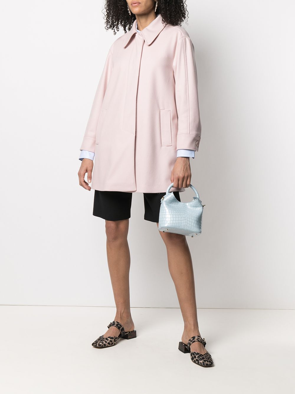 фото Red valentino однотонное пальто