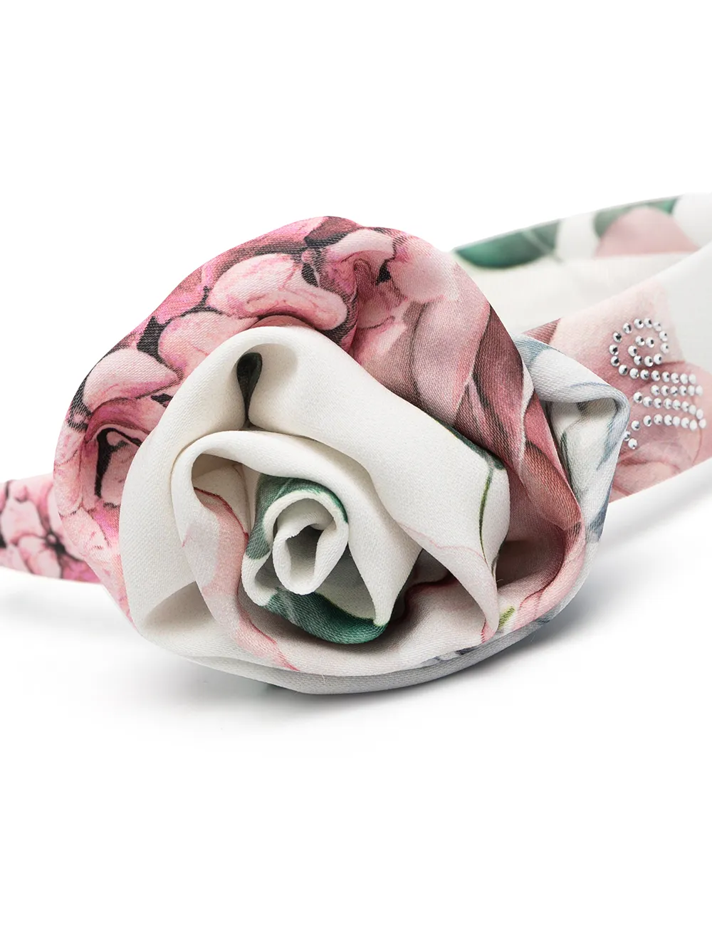 Image 2 of Monnalisa flower-embellished headband