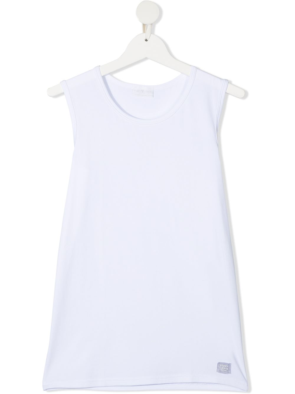 фото Story loris teen logo-patch sleeveless top