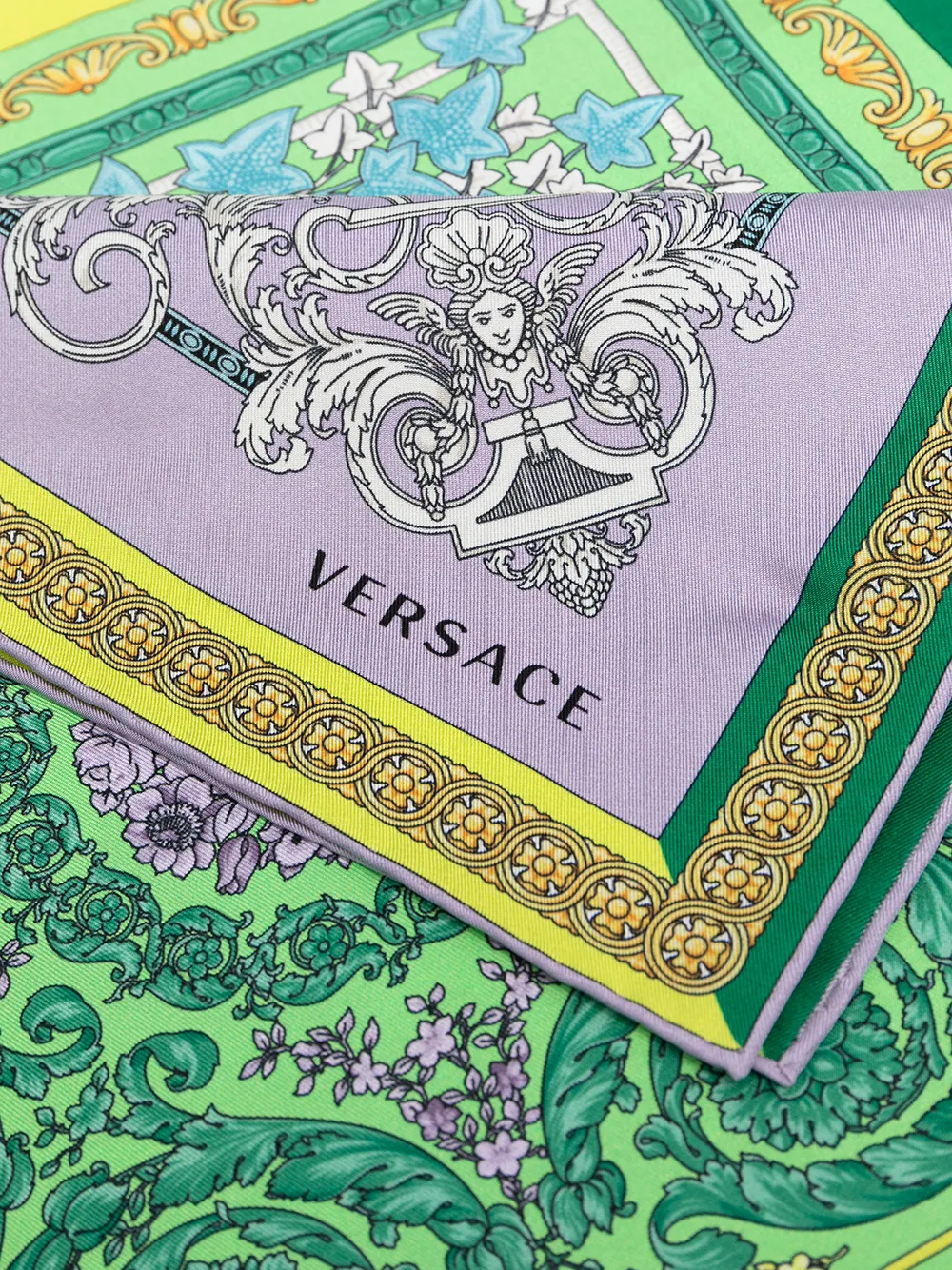 фото Versace платок с узором baroque