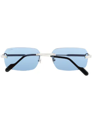 mens cartier clear lens glasses