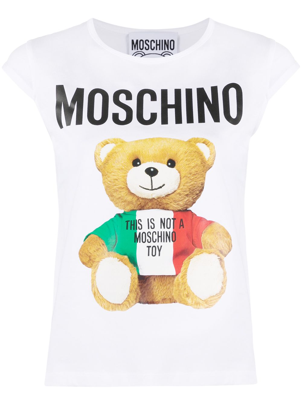 фото Moschino футболка moschino toy italy