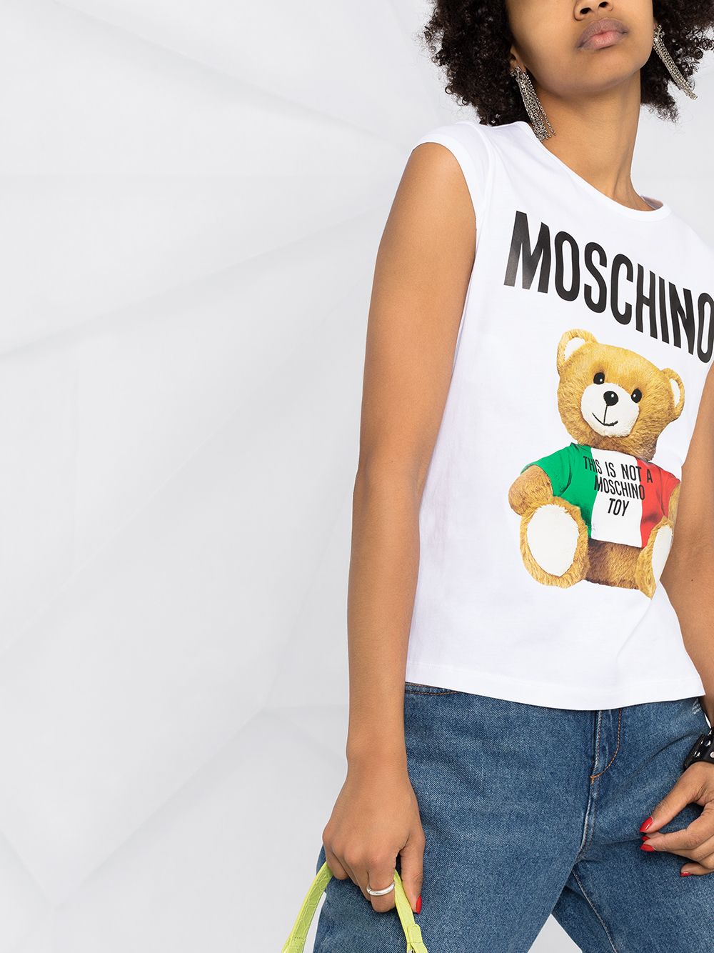 фото Moschino футболка moschino toy italy