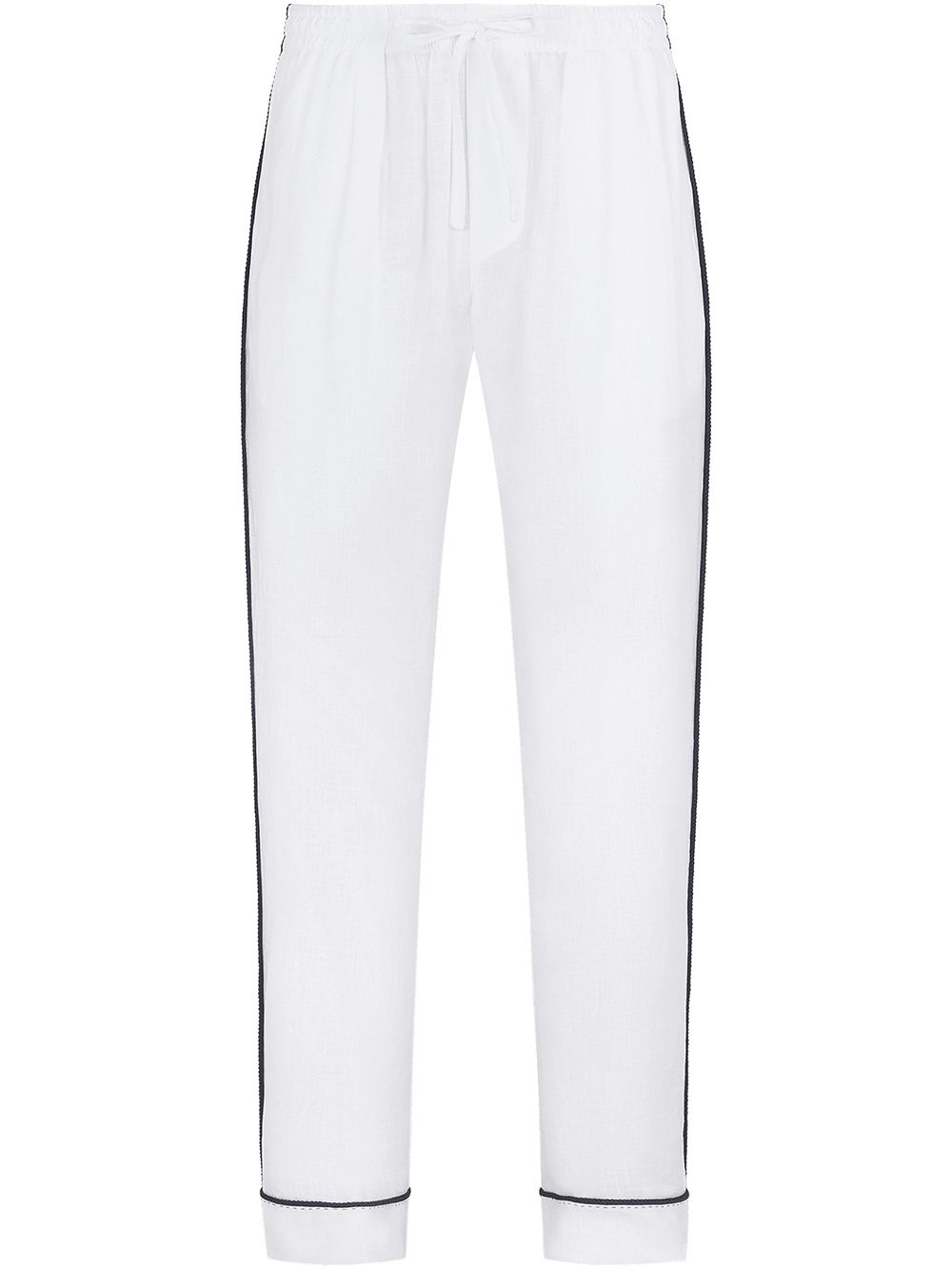 

Dolce & Gabbana pants con ribetes en contraste - Blanco