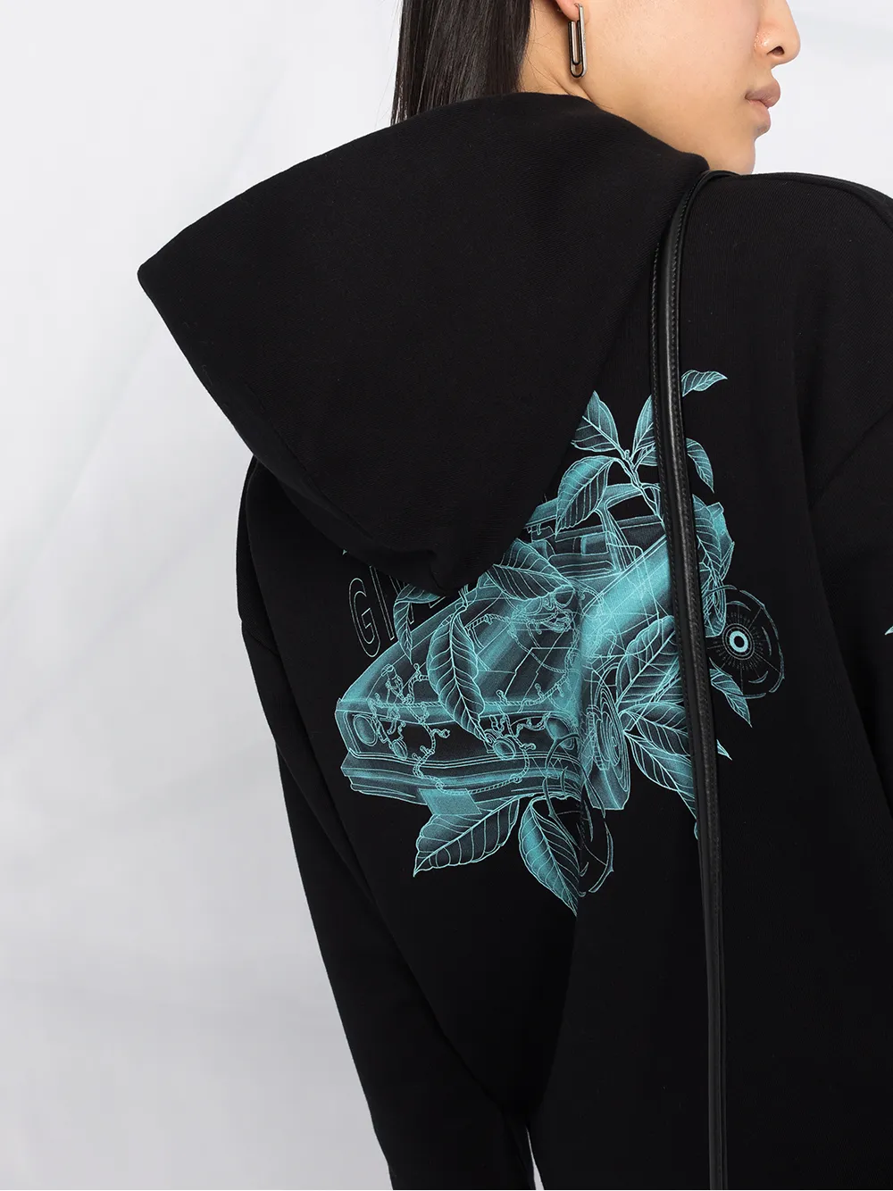 фото Givenchy худи с цветочным принтом
