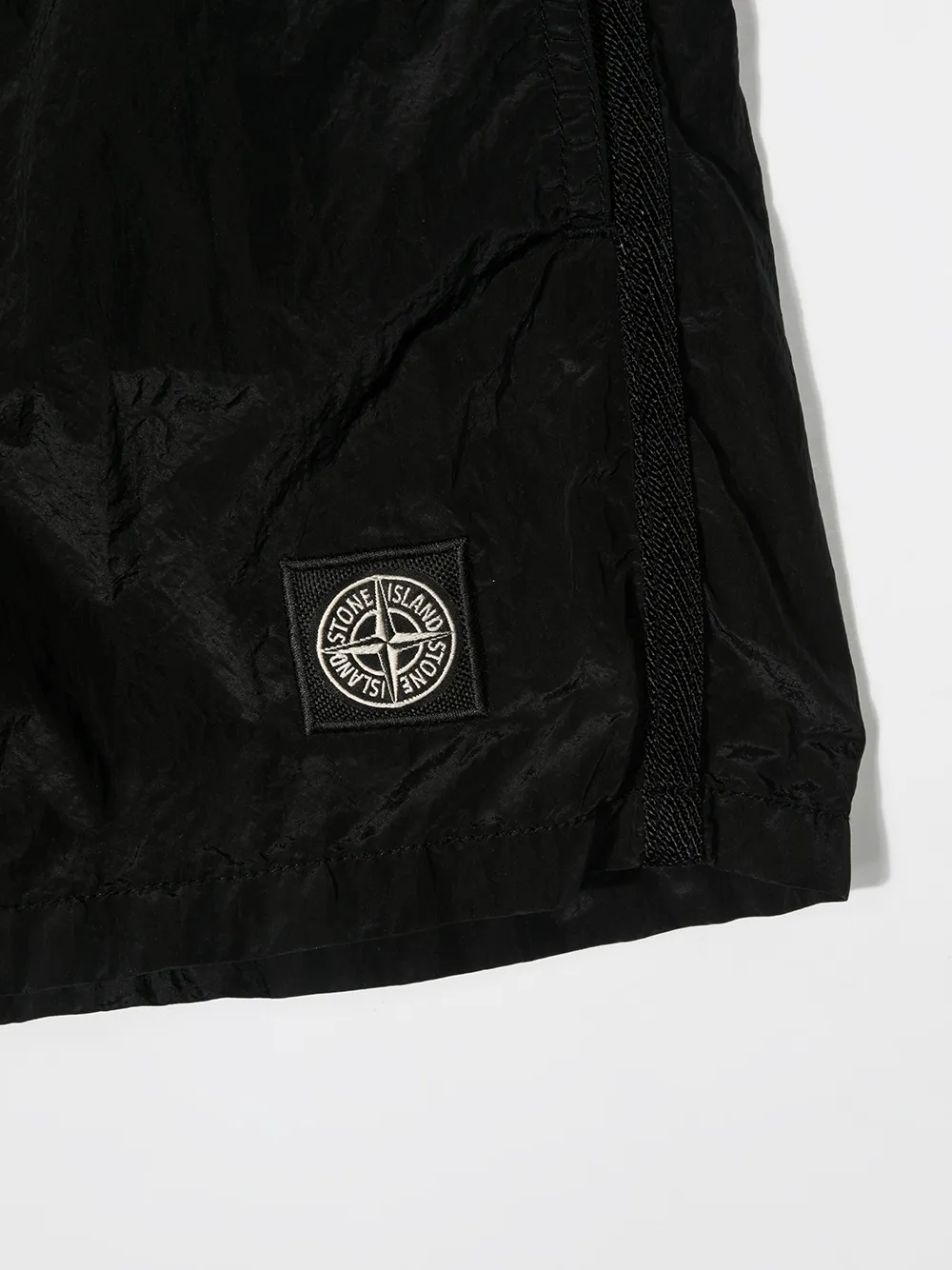 фото Stone island junior шорты с нашивкой-логотипом