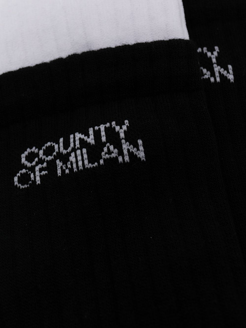фото Marcelo burlon county of milan носки вязки интарсия с логотипом