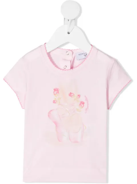 Monnalisa ballet slippers T-shirt