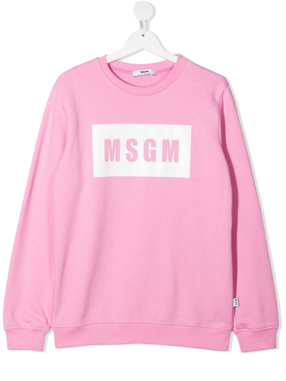 фото Msgm kids толстовка с логотипом