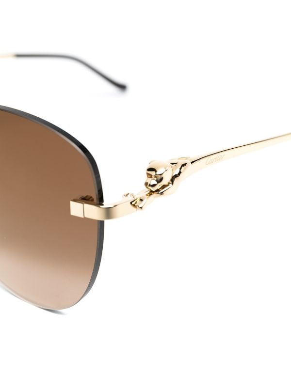 cartier oversized sunglasses