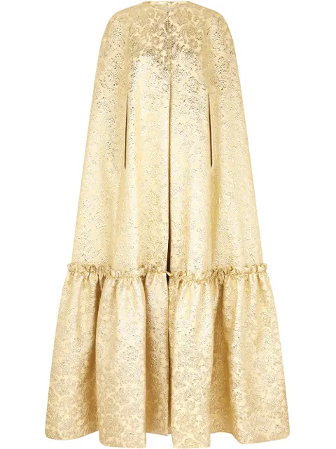 Dolce & Gabbana معطف كيب طويل جاكار